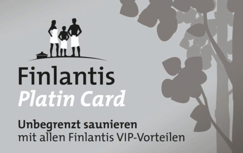 <div>Nutzen Sie die Finlantis PlatinCard für <b>rabattierte</b> Eintritte im Finlantis &amp; im Nettebad.<br><br>Zusätzlich erhalten Sie <b>Vergünstigungen</b> für die FinLounge, FinSpa &amp; Shop-Artikel.</div>