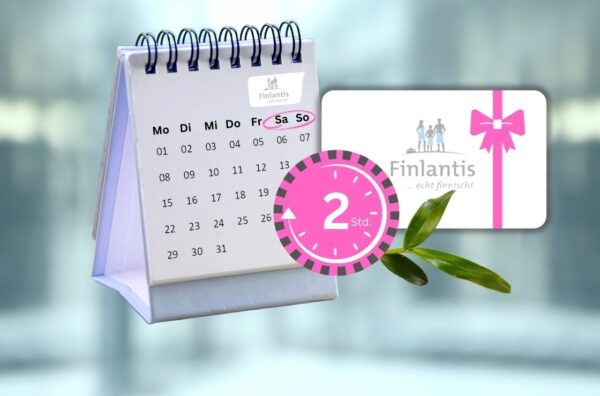 2  Stunden Ticket Sa, So und Feiertags Finlantis